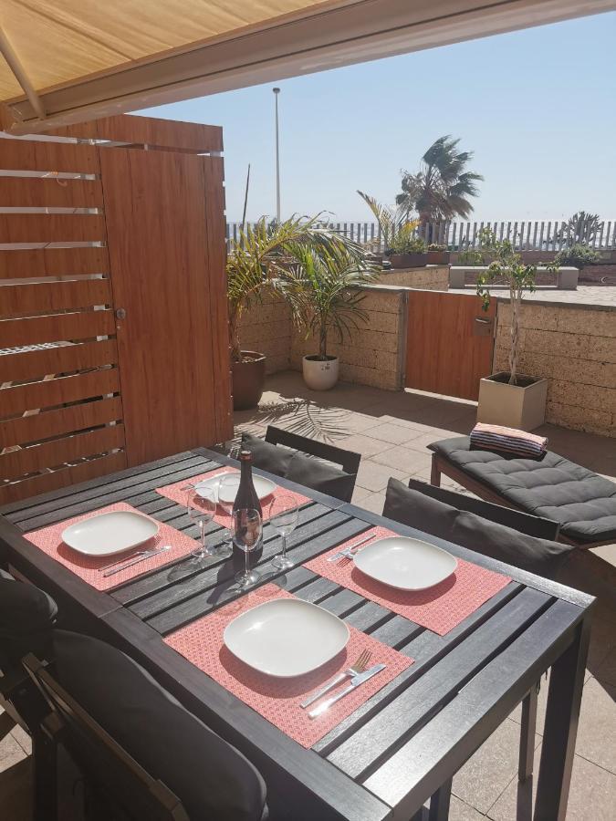 Apartamento Modern Sea View Duplex With Parking El Médano Exterior foto